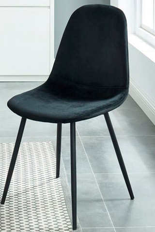 4 chaises Lena - 
Noir