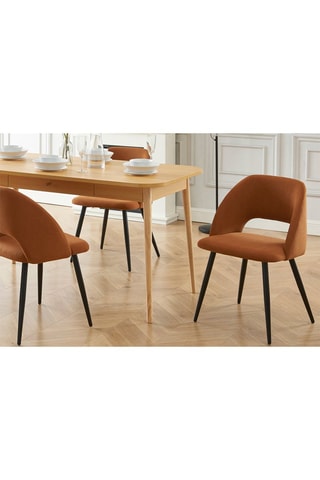 2 chaises Vintage - 
Terracota