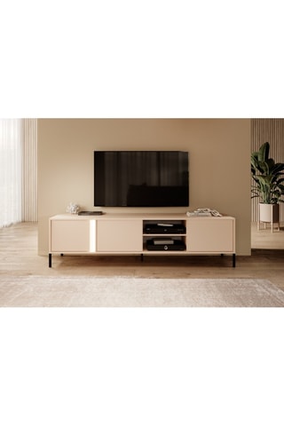 Meuble TV 3 portes Hulda - 202,9 x 53,4 x 39,5 cm