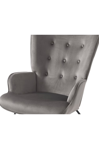 Fauteuil à bascule Suzie - Gris