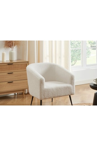 Fauteuil Tommy - Blanc