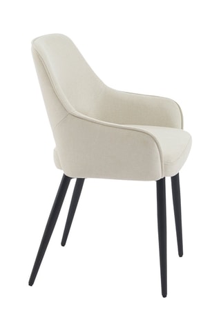 2 fauteuils Unni - Beige - En polyester