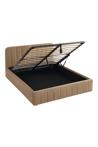 Lit-coffre avec sommier Simi - Couchage 160 x 190 cm