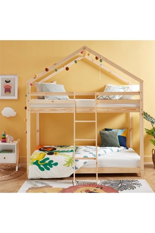 Lit superposé enfant Tiny - Naturel