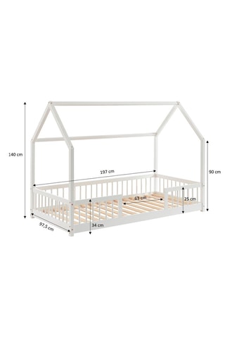 Lit-cabane Tiny - Blanc