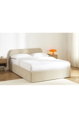 Lit-coffre avec sommier en bois Gela - Couchage 140 x 190 cm