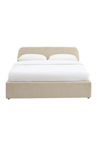 Lit-coffre avec sommier en bois Gela - Couchage 160 x 190 cm