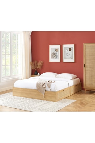 Lit à tiroirs Amana - Couchage 160 x 200 cm