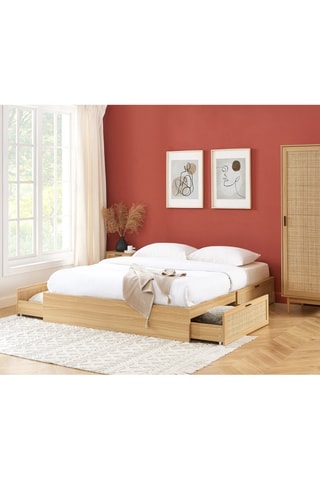 Lit à tiroirs Amana - Couchage 160 x 200 cm