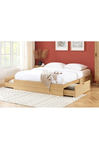 Lit à tiroirs Amana - Couchage 140 x 190 cm