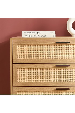 Commode 3 tiroirs Amana - 80 x 75 x 39,5 cm