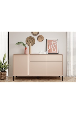 Buffet 3 portes Hulda - 153,5 x 81,4 x 39,5 cm