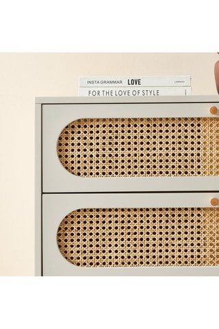 Commode 3 tiroirs Sixtine - 80 x 85 x 40 cm