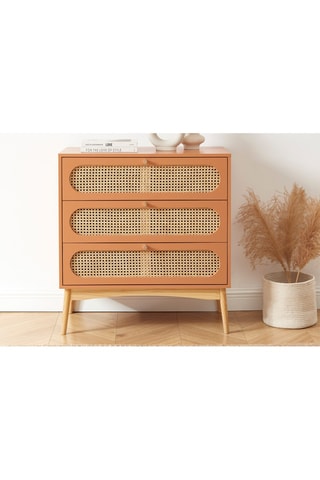 Commode 3 tiroirs Sixtine - 80 x 40 x 85 cm