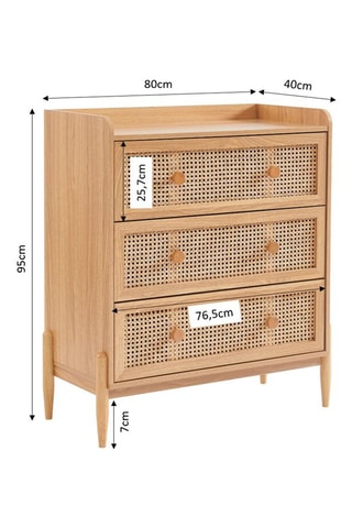 Commode Pablo - 80 x 40 x 95 cm