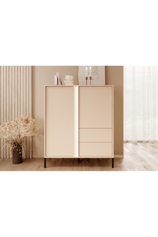 Buffet 2 portes Hulda - 103,3 x 123,4 x 39,5 cm