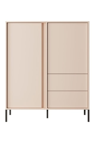 Buffet 2 portes Hulda - 103,3 x 123,4 x 39,5 cm