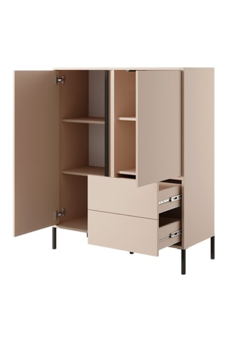 Buffet 2 portes Hulda - 103,3 x 123,4 x 39,5 cm