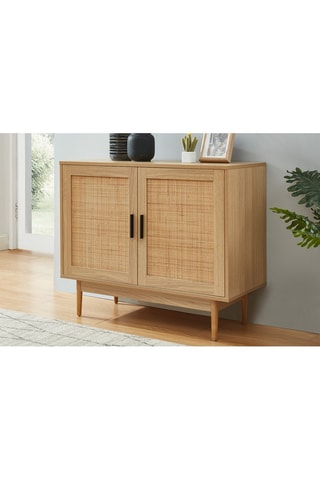 Buffet 2 portes Amana - Imitation bois