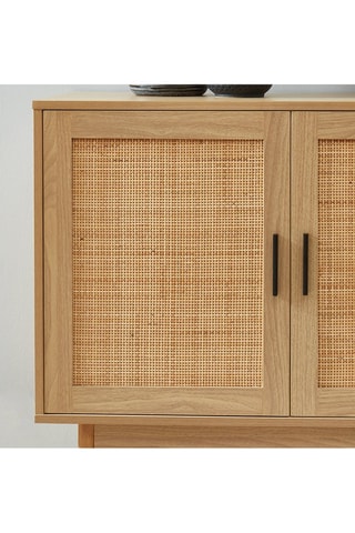 Buffet 2 portes Amana - Imitation bois