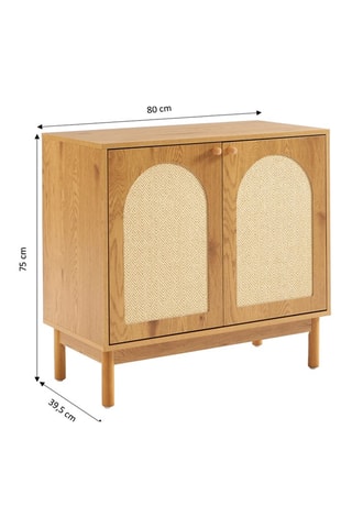 Buffet 2 portes Baama - 80 x 75 x 39,5 cm