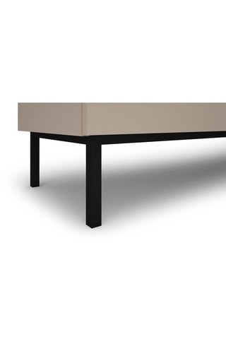 Buffet 3 portes Arni - Beige - 150 x 78 x 40 cm