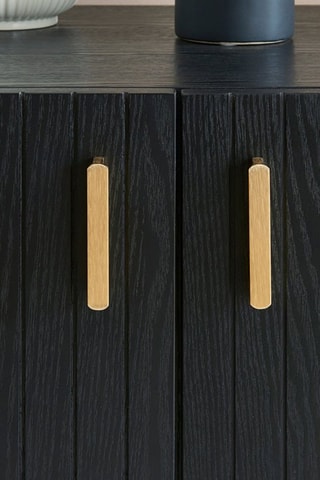 Buffet 3 portes Calista - Noir