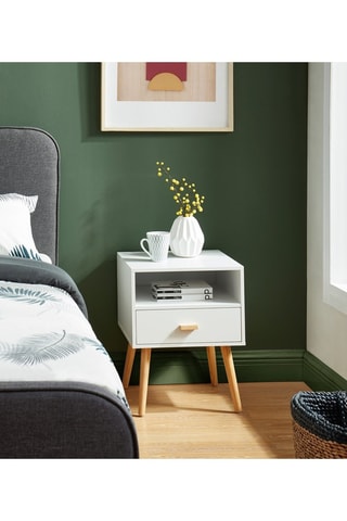 Table de chevet 1 tiroir Ulos - 40 x 50 x 39,5 cm