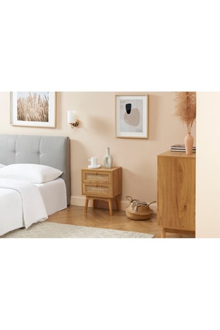 Table de chevet 2 tiroirs Ines - 40 x 53,5 x 30 cm