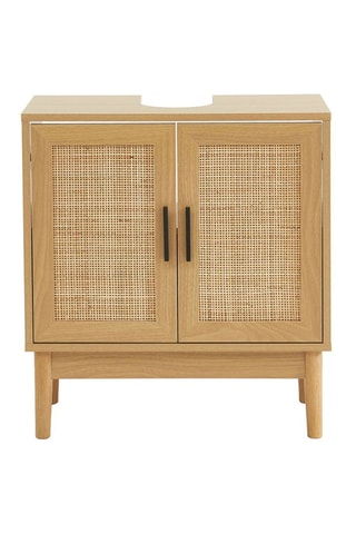 Meuble sous lavabo 2 portes Amana - Imitation bois