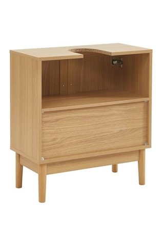 Meuble sous lavabo 2 portes Amana - Imitation bois