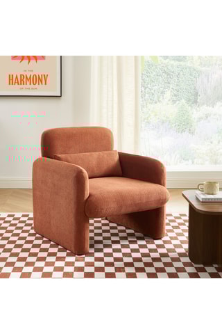 Fauteuil Oma - Terracotta