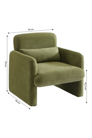 Fauteuil Oma - Vert