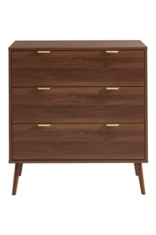 Commode 3 tiroirs Jeanne - 85 x 80 x 39,5 cm