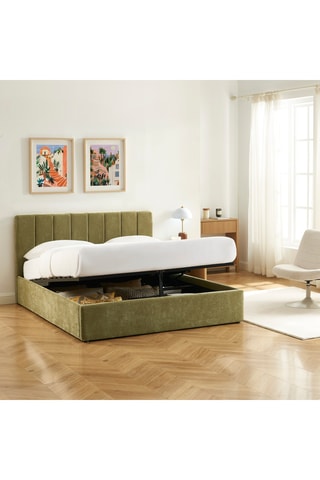 Lit-coffre avec sommier Dario - Couchage 160 x 200 cm