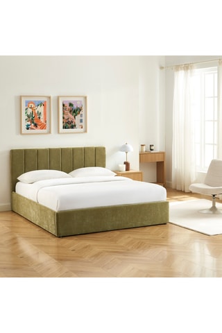 Lit-coffre avec sommier Dario - Couchage 160 x 200 cm