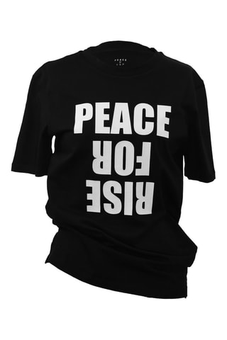 T-shirt de lã - Preto