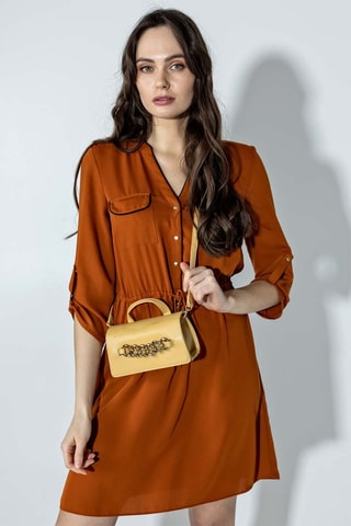 Handtas Savannah Geel - Emily Westwood