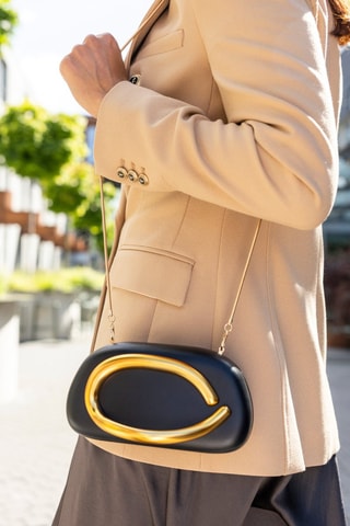 Clutch - Zwart en Goudkleurig - Emily Westwood