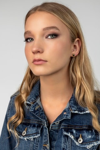 Oorbellen - Goudkleurig en Zwart