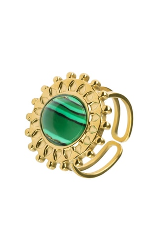 Ring - Groen en Goudkleurig - Emily Westwood