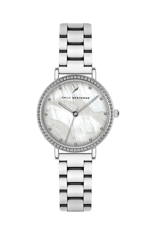 Stalen Quartz Horloge - Zilverkleurig