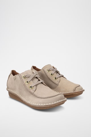 Derbies de nobuk Funny - Beige