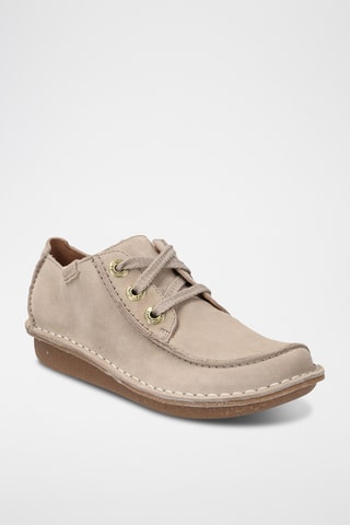 Derbies de nobuk Funny - Beige