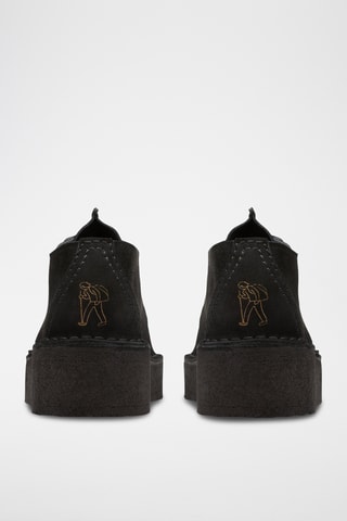 Derbies de nobuk de cuña Trek Wedge - Negro