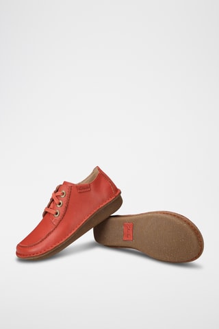 Derbies de piel Funny - Rojo