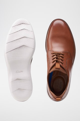 Derbies de piel Brantin - Marrón oscuro