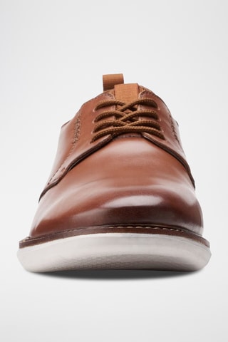 Derbies de piel Brantin - Marrón oscuro