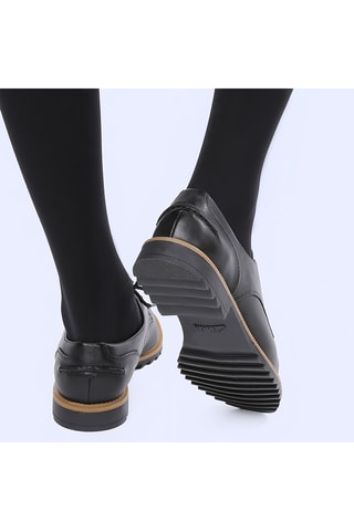 Derbies de piel Griffin - Negro