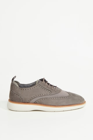 Derbies de nobuk Brantin - Gris oscuro